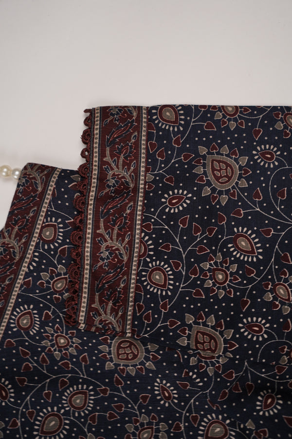 Bin Saeed by SajhDajh - Exclusive Khaddar Outfit with  Shawl - Ready to Wear - PD175