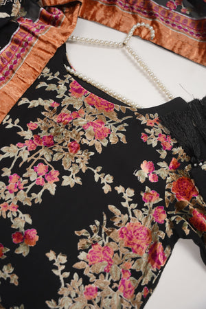 Rozi - Luxury Palachi  Outfit with Palachi Shawl SB235