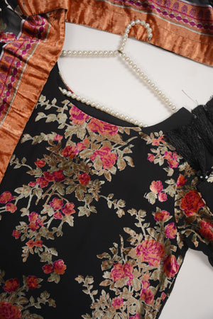 Rozi - Luxury Palachi  Outfit with Palachi Shawl SB235