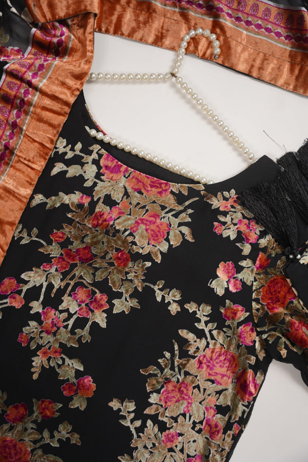 Rozi - Luxury Palachi  Outfit with Palachi Shawl SB235