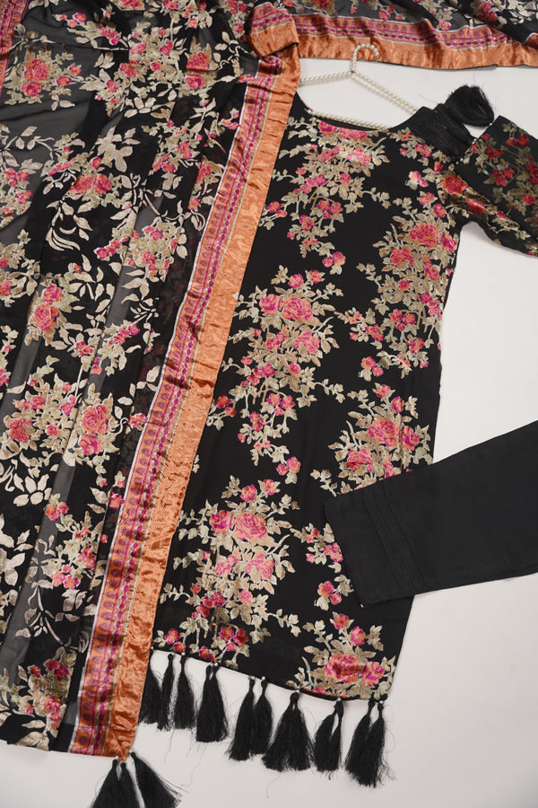 Rozi - Luxury Palachi  Outfit with Palachi Shawl SB235