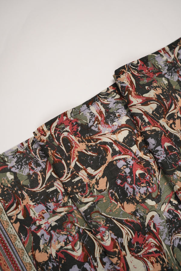Bin Saeed by SajhDajh - Exclusive Khaddar Outfit with  Shawl - Ready to Wear - PD172