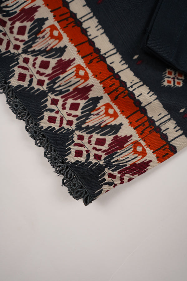 Bin Saeed by SajhDajh - Exclusive Khaddar Outfit with  Shawl - Ready to Wear - PD173