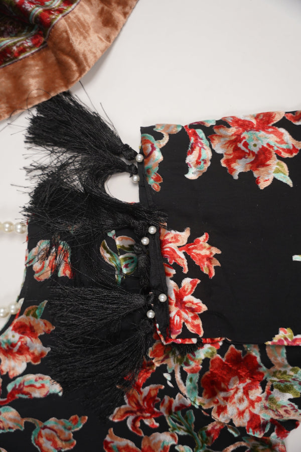 Rozi - Luxury Palachi  Outfit with Palachi Shawl SB233