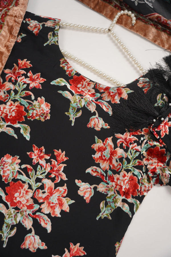 Rozi - Luxury Palachi  Outfit with Palachi Shawl SB233