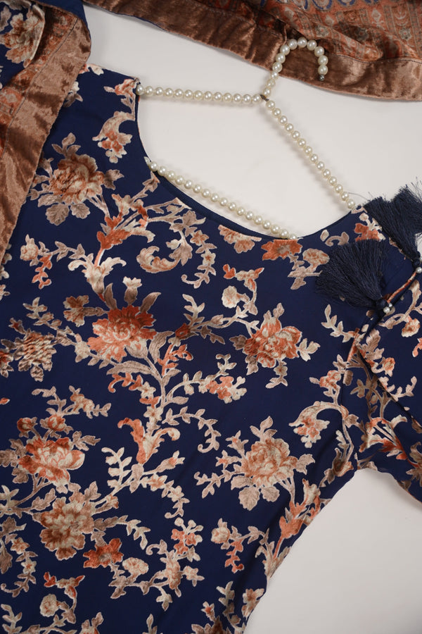 Rozi - Luxury Palachi  Outfit with Palachi Shawl SB234