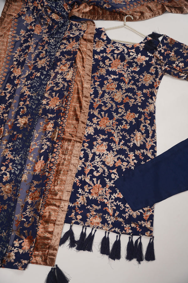 Rozi - Luxury Palachi  Outfit with Palachi Shawl SB234