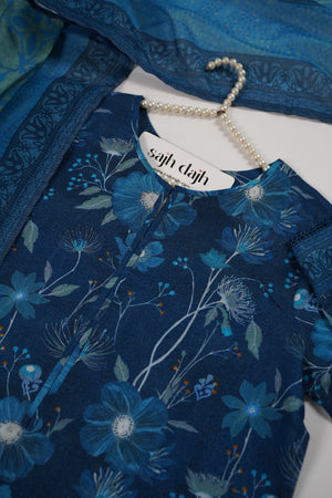 Tawakkal - Exclusive Lawn Outfit with Dupatta - Ready to Wear - SD314