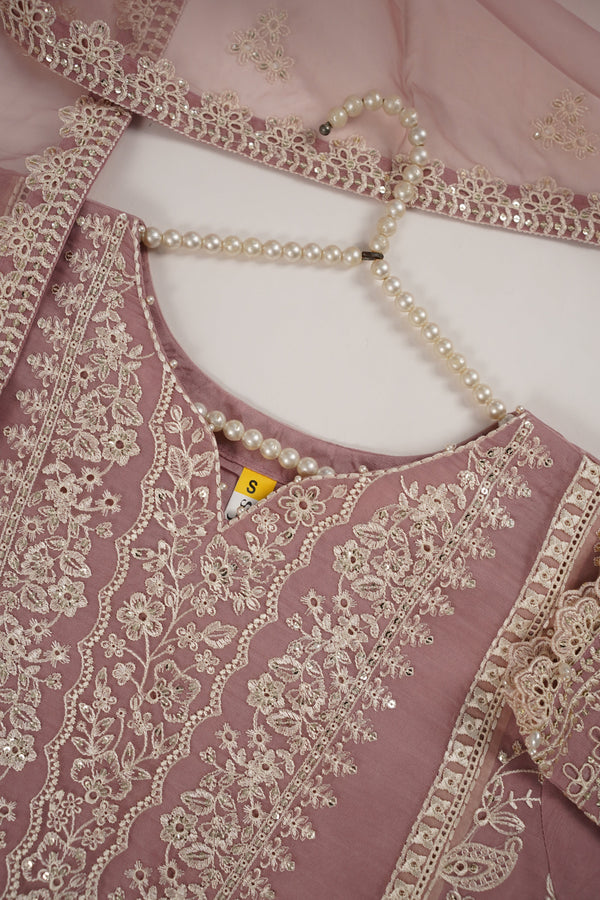 Tehwar - Luxury Organza Outfit with Organza Dupatta - Ready to Wear MC290- Eid Volume 4