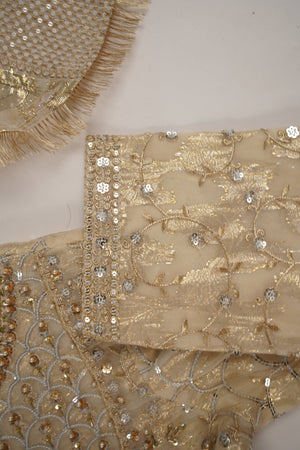 Tehwar - Luxury Organza Maxi  Outfit with Organza Dupatta - Ready to Wear MC297- Eid Volume 4