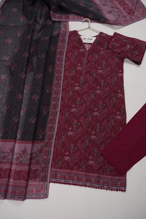 Tawakkal - Exclusive Lawn Outfit with Dupatta - Ready to Wear - SD312