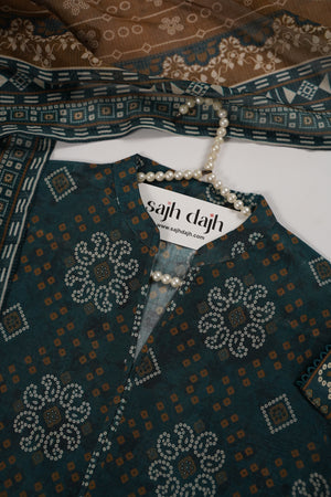Tawakkal - Exclusive Lawn Outfit with Dupatta - Ready to Wear - SD311
