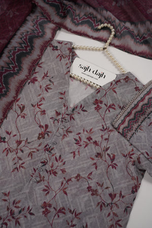Tawakkal - Exclusive Lawn Outfit with Dupatta - Ready to Wear - SD315