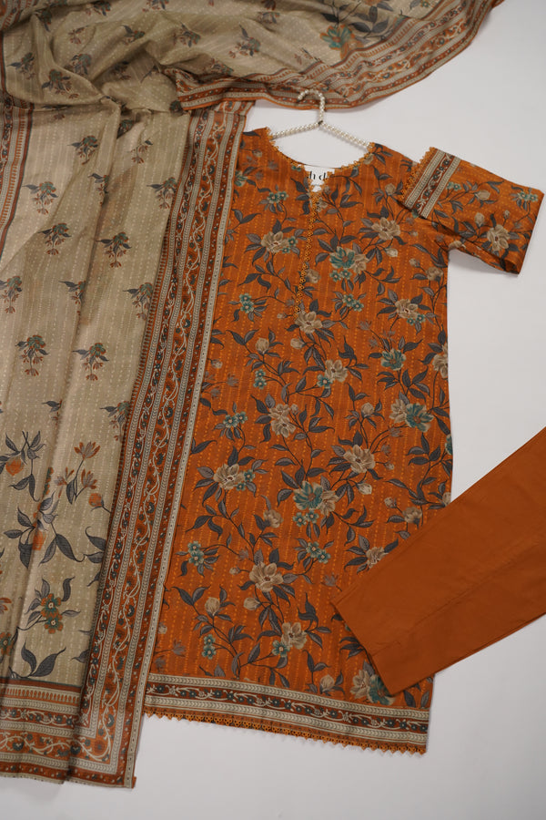 Tawakkal - Exclusive Lawn Outfit with Dupatta - Ready to Wear - SD318