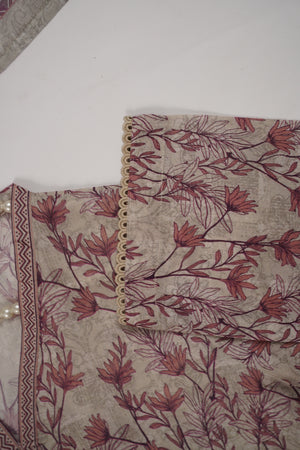 Tawakkal - Exclusive Lawn Outfit with Dupatta - Ready to Wear - SD317