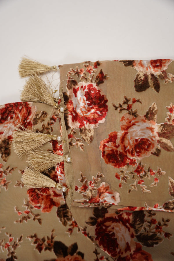 Rozi - Luxury Palachi  Outfit with Palachi Shawl SB232