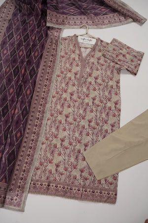 Tawakkal - Exclusive Lawn Outfit with Dupatta - Ready to Wear - SD317