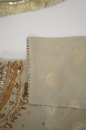 Khaas-Luxury Chiffon Outfit with chiffon Dupatta-Ready to Wear SD593