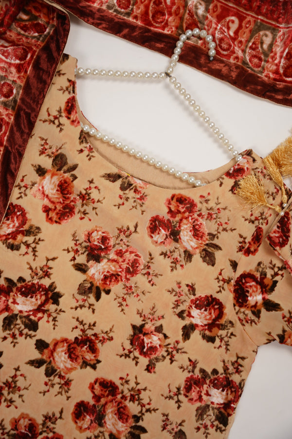 Rozi - Luxury Palachi  Outfit with Palachi Shawl SB231