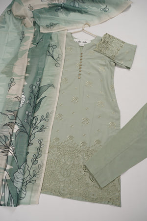 Tawakkal - Exclusive Cotton  Outfit with Dupatta - Ready to Wear - SD320