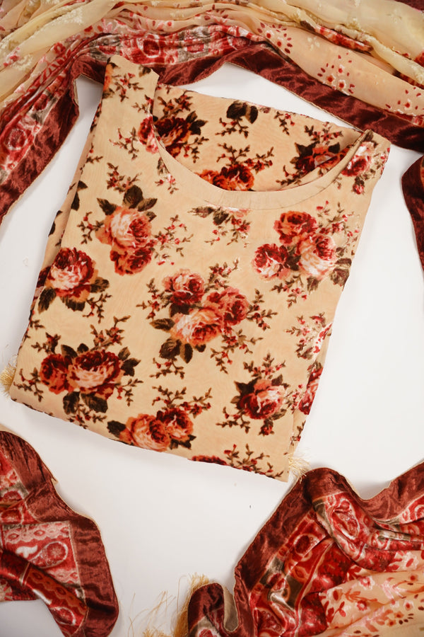 Rozi - Luxury Palachi  Outfit with Palachi Shawl SB231