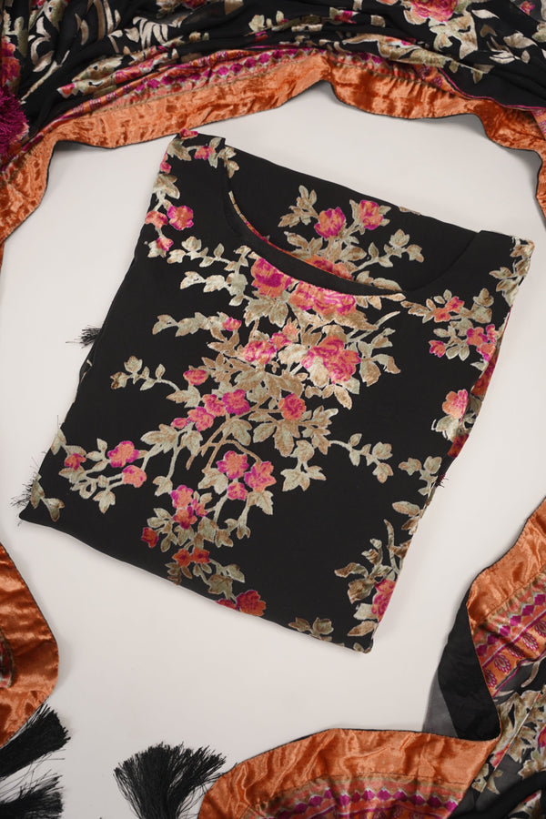 Rozi - Luxury Palachi  Outfit with Palachi Shawl SB235