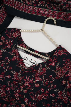Bin Saeed Originals  - Exclusive Khaddar Outfit with  Shawl - Ready to Wear SD602