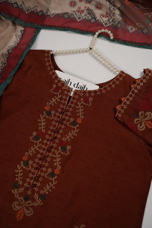 Tawakkal - Exclusive Cotton  Outfit with Dupatta - Ready to Wear - SD322