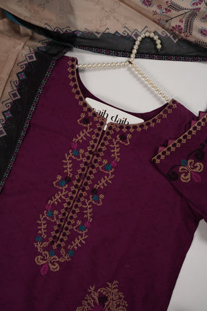Tawakkal - Exclusive Cotton Outfit with Dupatta - Ready to Wear - SD321