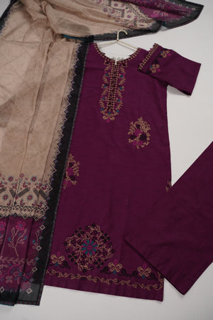 Tawakkal - Exclusive Cotton Outfit with Dupatta - Ready to Wear - SD321