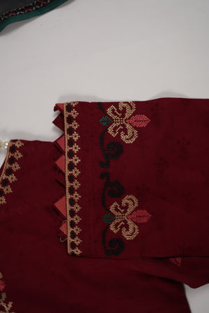 Tawakkal - Exclusive Cotton  Outfit with Dupatta - Ready to Wear - SD334