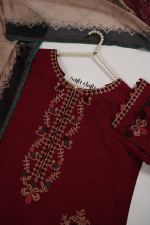 Tawakkal - Exclusive Cotton  Outfit with Dupatta - Ready to Wear - SD334