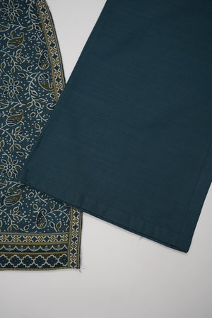 Bin Saeed Originals  - Exclusive Khaddar Outfit with  Shawl - Ready to Wear SD603