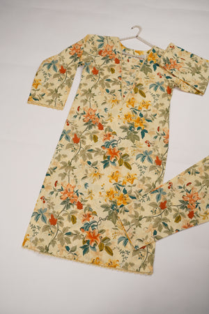 Rozi - Exclusive Khaddar  Shirt And Trouser - Ready to Wear - PD180