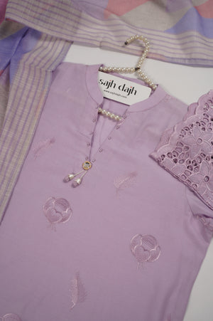 Tawakkal - Exclusive Lawn Outfit with Dupatta - Ready to Wear - SD327