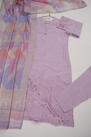 Tawakkal - Exclusive Lawn Outfit with Dupatta - Ready to Wear - SD327