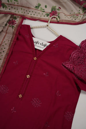 Tawakkal - Exclusive Lawn Outfit with Dupatta - Ready to Wear - SD326