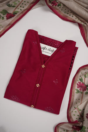 Tawakkal - Exclusive Lawn Outfit with Dupatta - Ready to Wear - SD326