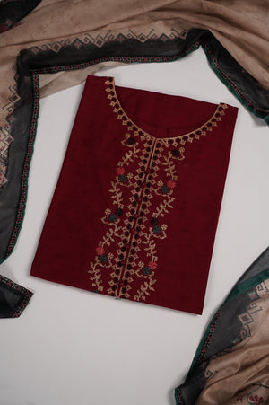 Tawakkal - Exclusive Cotton  Outfit with Dupatta - Ready to Wear - SD334