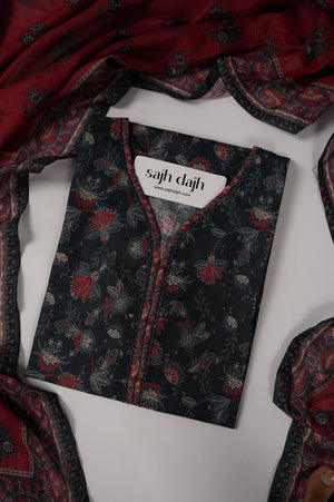 Tawakkal - Exclusive Lawn Outfit with Dupatta - Ready to Wear - SD319