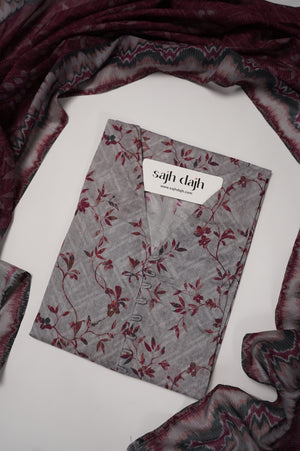 Tawakkal - Exclusive Lawn Outfit with Dupatta - Ready to Wear - SD315