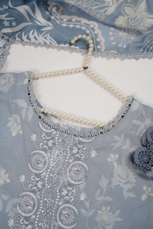 Rozi  - Exclusive Lawn  Outfit with Dupatta - Ready to Wear - SD336