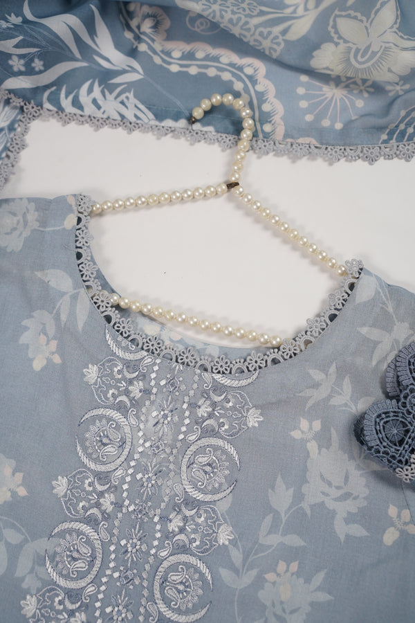 Rozi  - Exclusive Lawn  Outfit with Dupatta - Ready to Wear - SD336