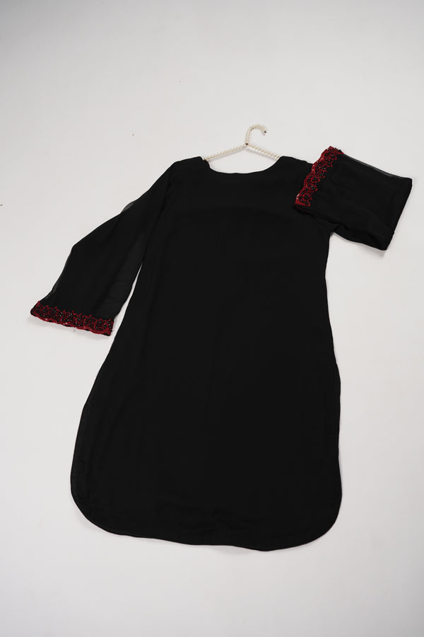 Chiffon Outfit with Chiffon Dupatta and Shalwar  - Ready to Wear-SD333