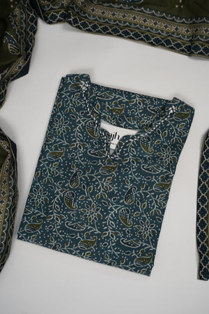 Bin Saeed Originals  - Exclusive Khaddar Outfit with  Shawl - Ready to Wear SD603