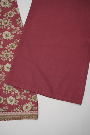 Bin Saeed Originals  - Exclusive Khaddar Outfit with  Shawl - Ready to Wear SD604