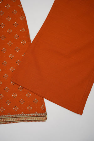 Bin Saeed Originals  - Exclusive Khaddar Outfit with  Shawl - Ready to Wear SD606