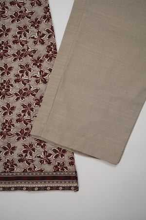 Bin Saeed Originals  - Exclusive Khaddar Outfit with  Shawl - Ready to Wear SD607