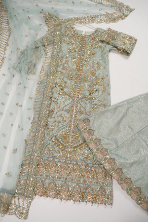 Tehwar  - Luxury Festive Collection With Sharara - Ready to Wear SD355
