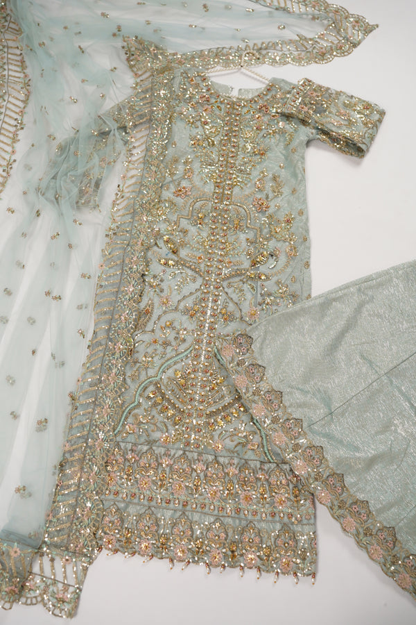 Tehwar  - Luxury Festive Collection With Sharara - Ready to Wear SD355